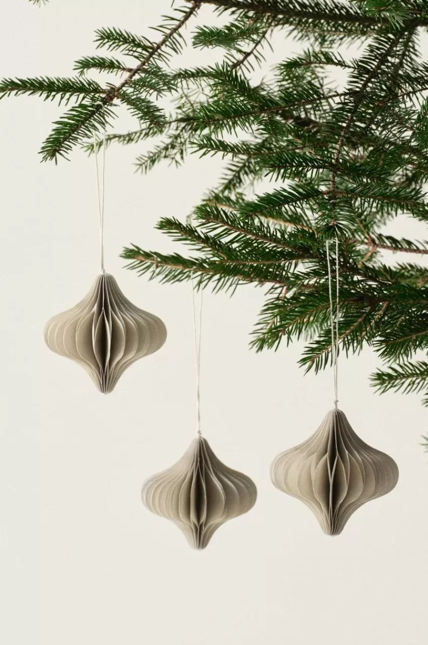 Juldekoration*Jotex ADELA Dekorationshänge 3-pack Grå