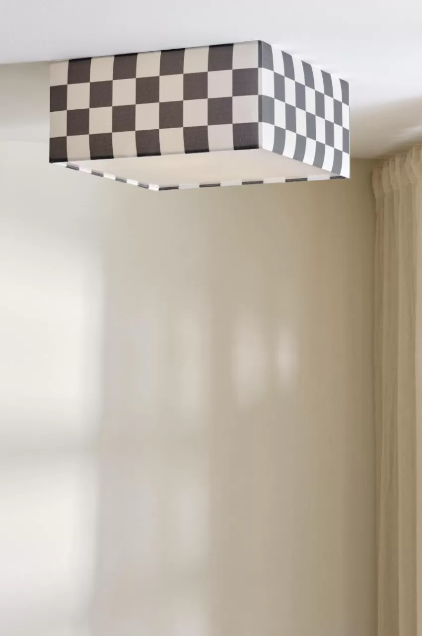Taklampor*Jotex ADRO Plafond Svart/vit