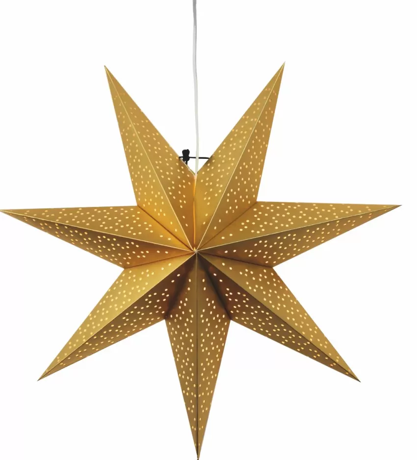 Julbelysning*Jotex Adventsstjärna Dot Guld