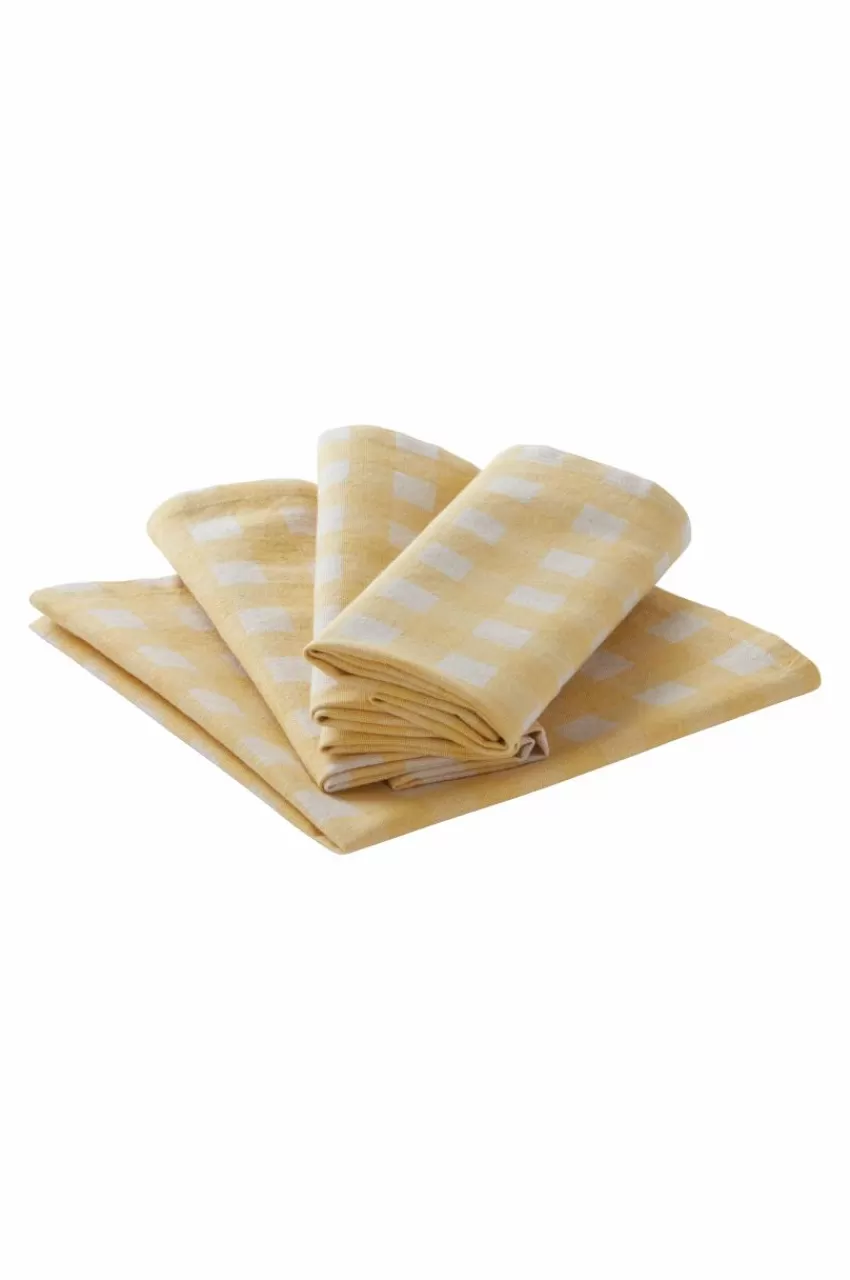 Servetter*Jotex AIME Servett 4-pack Gul