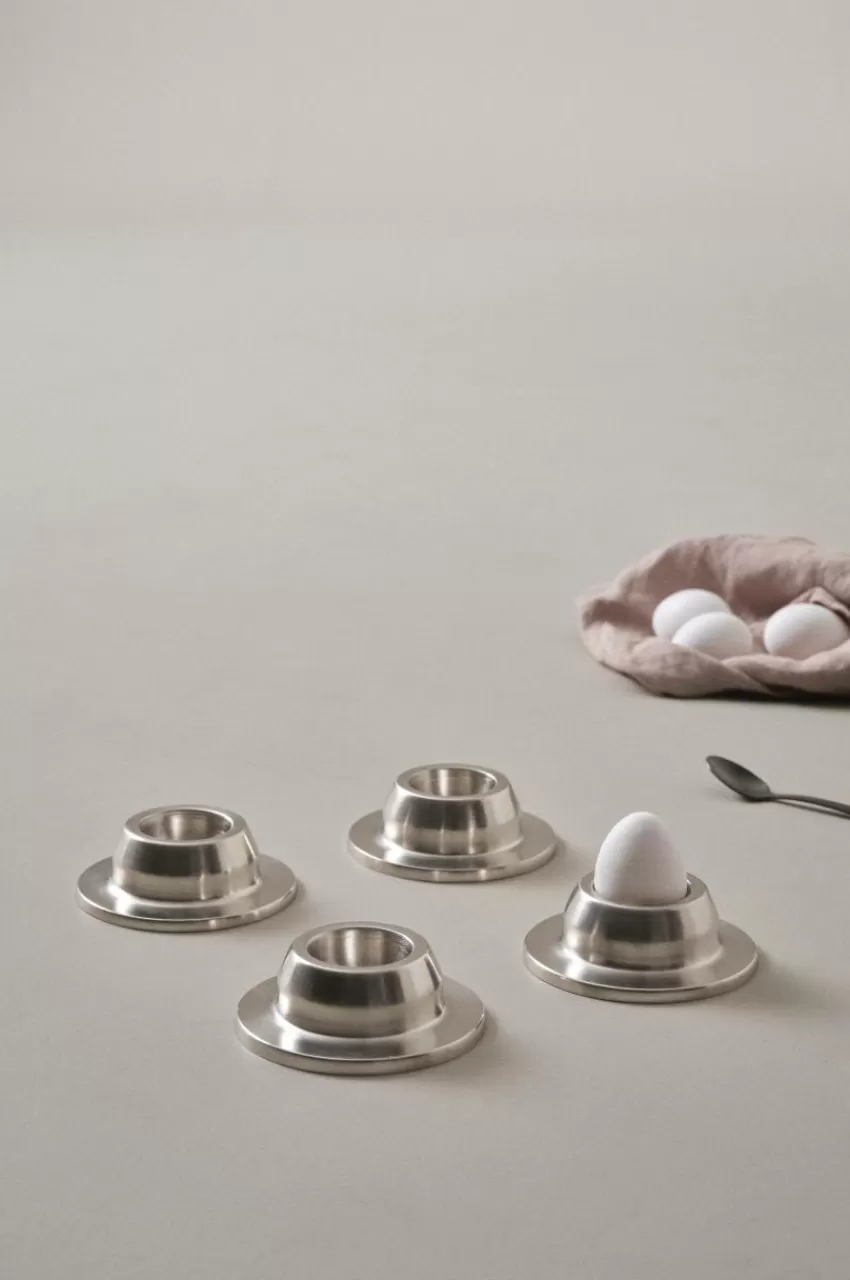 Kökstillbehör*Jotex ALANA äggkopp 4-pack Silver