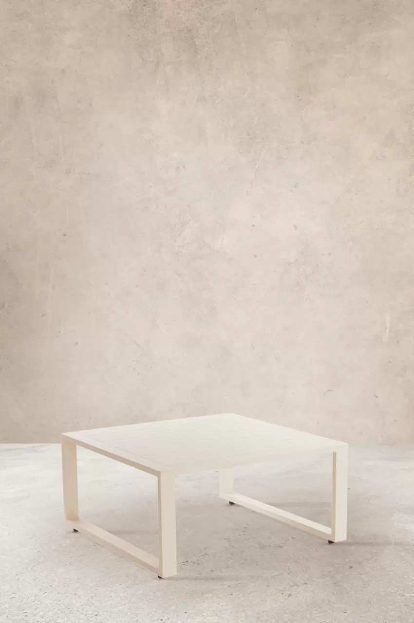 Utebord | Utemöbler*Jotex ALASSIO Soffbord 71x71 Cm Beige