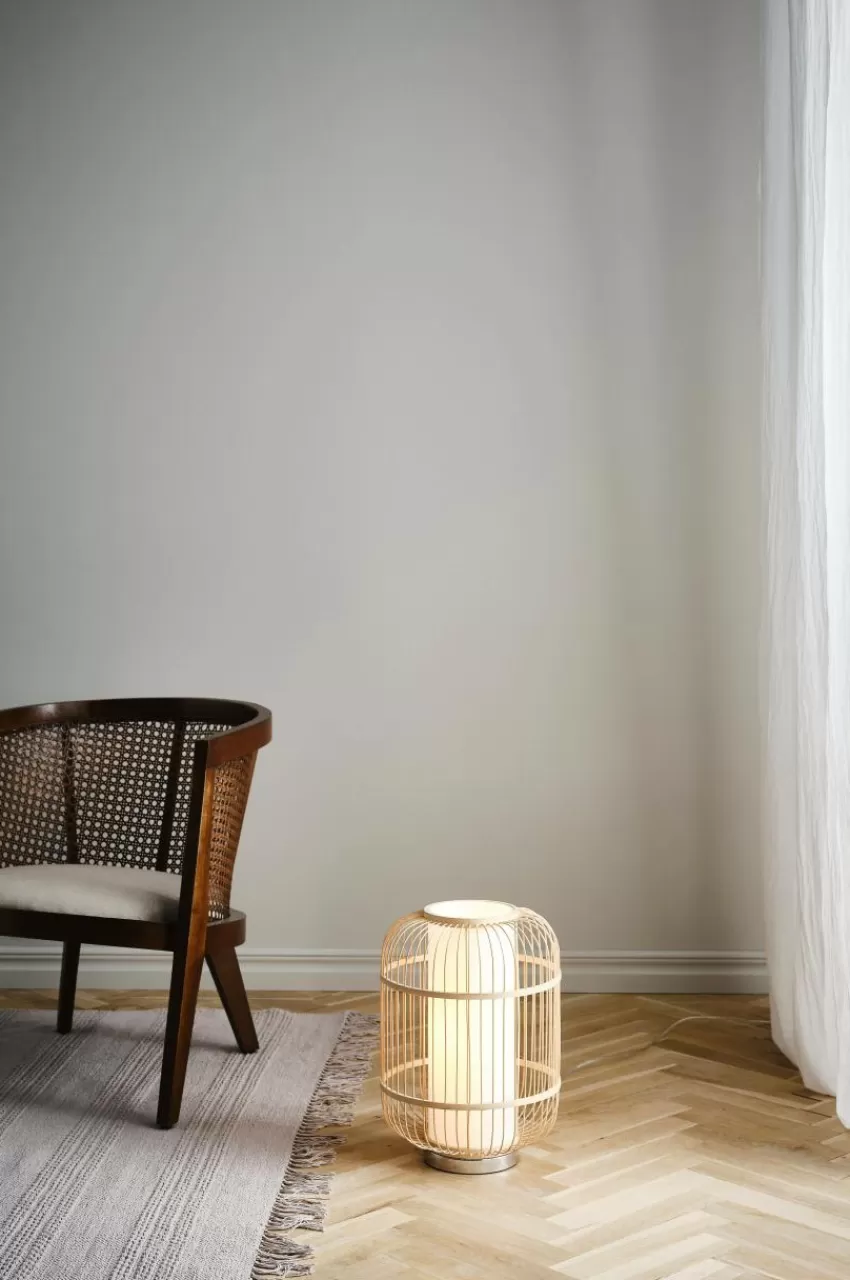 Golvlampor*Jotex ALBERTA Bordslampa Naturvit/vit