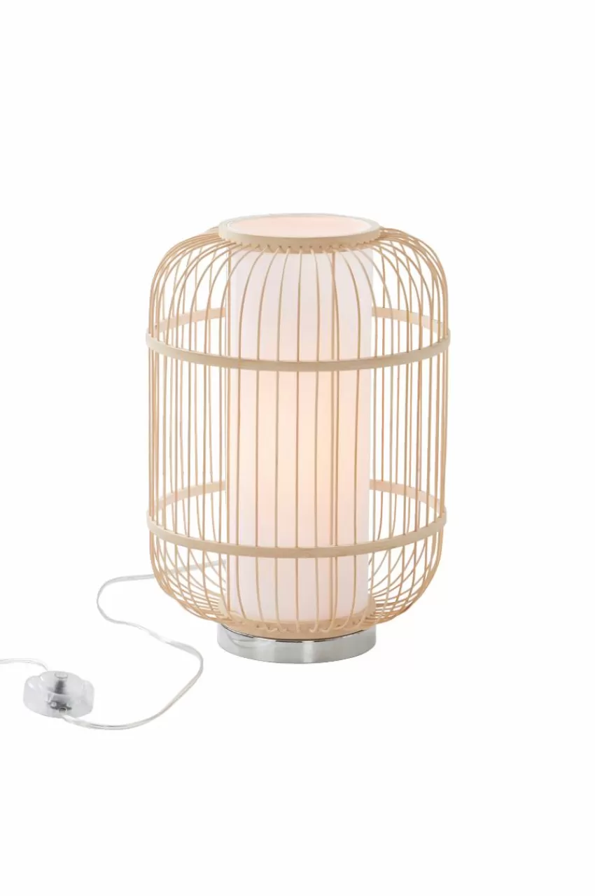 Golvlampor*Jotex ALBERTA Bordslampa Naturvit/vit