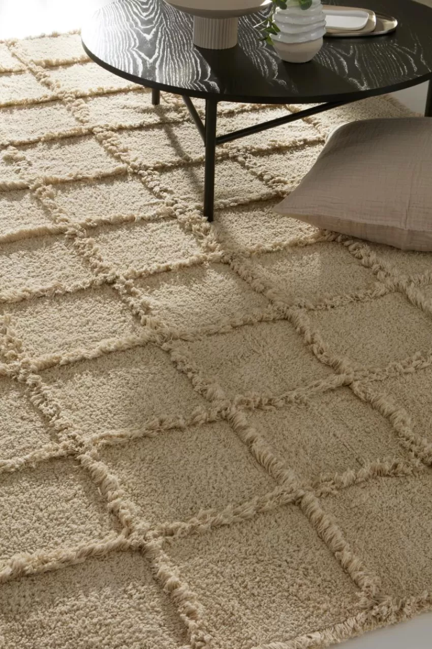 Bomulls- & Trasmattor*Jotex ALDER Bomullsmatta Naturvit