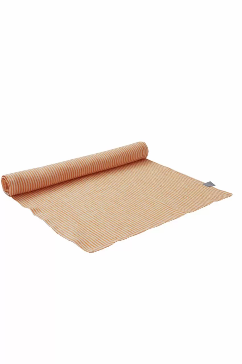 Bordslöpare*Jotex ALINA Löpare Orangegul/naturvit