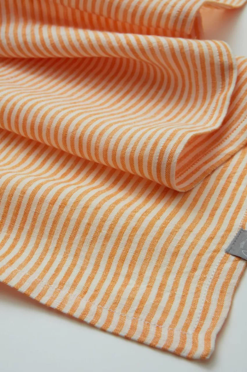 Bordslöpare*Jotex ALINA Löpare Orangegul/naturvit