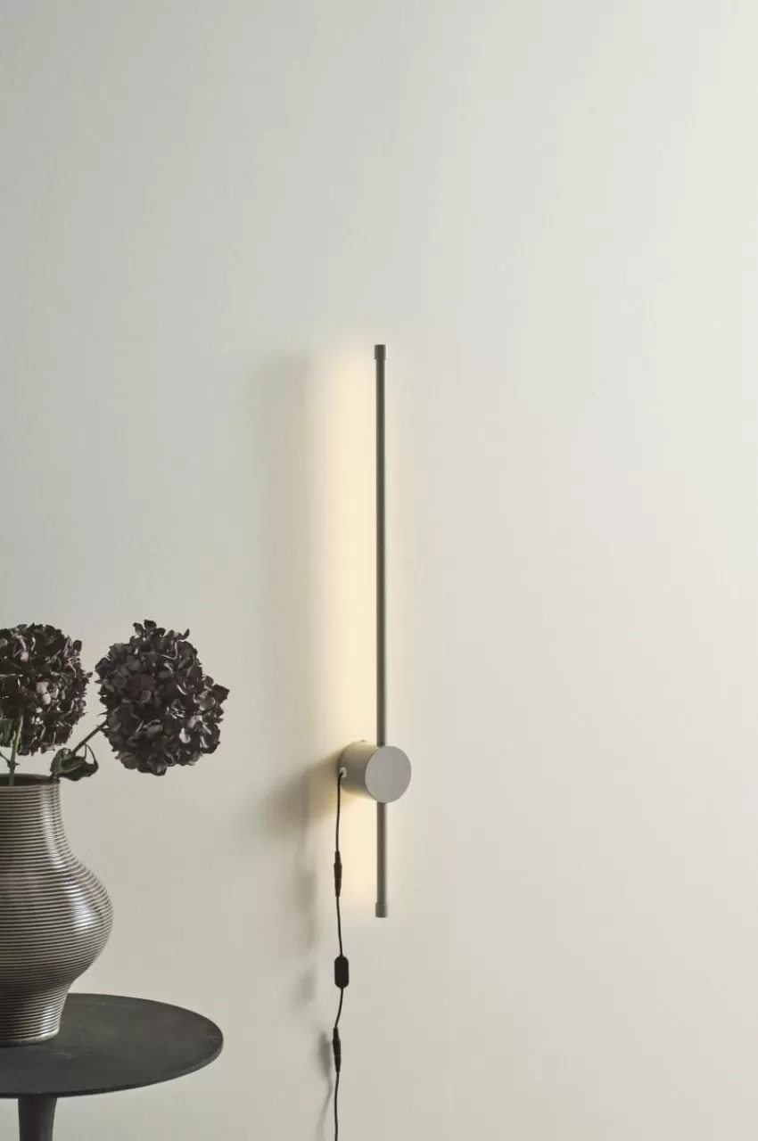 Vägglampor*Jotex ALISO Vägglampa 80 Cm Grå