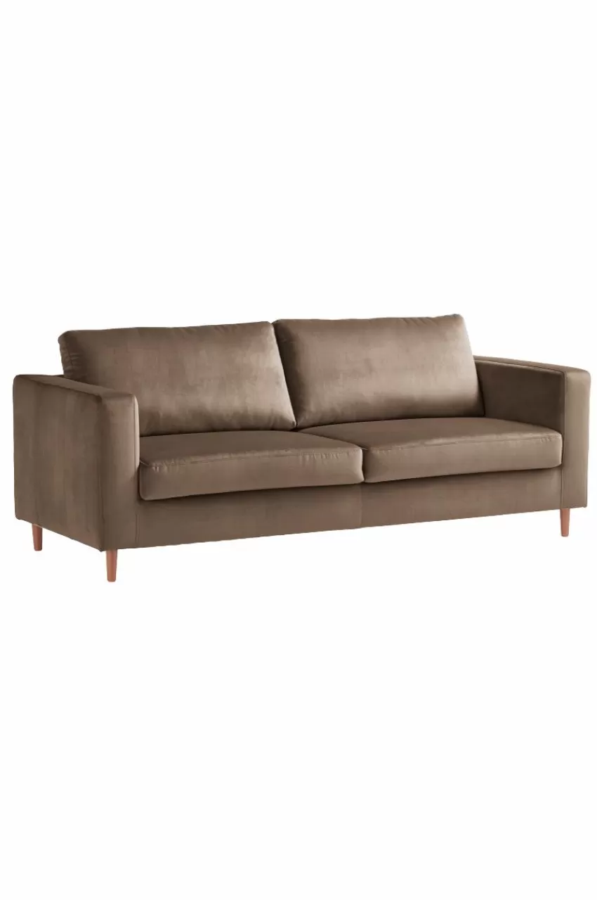 Soffor*Jotex ALLEGRA Soffa 2,5-sits Nougatbrun