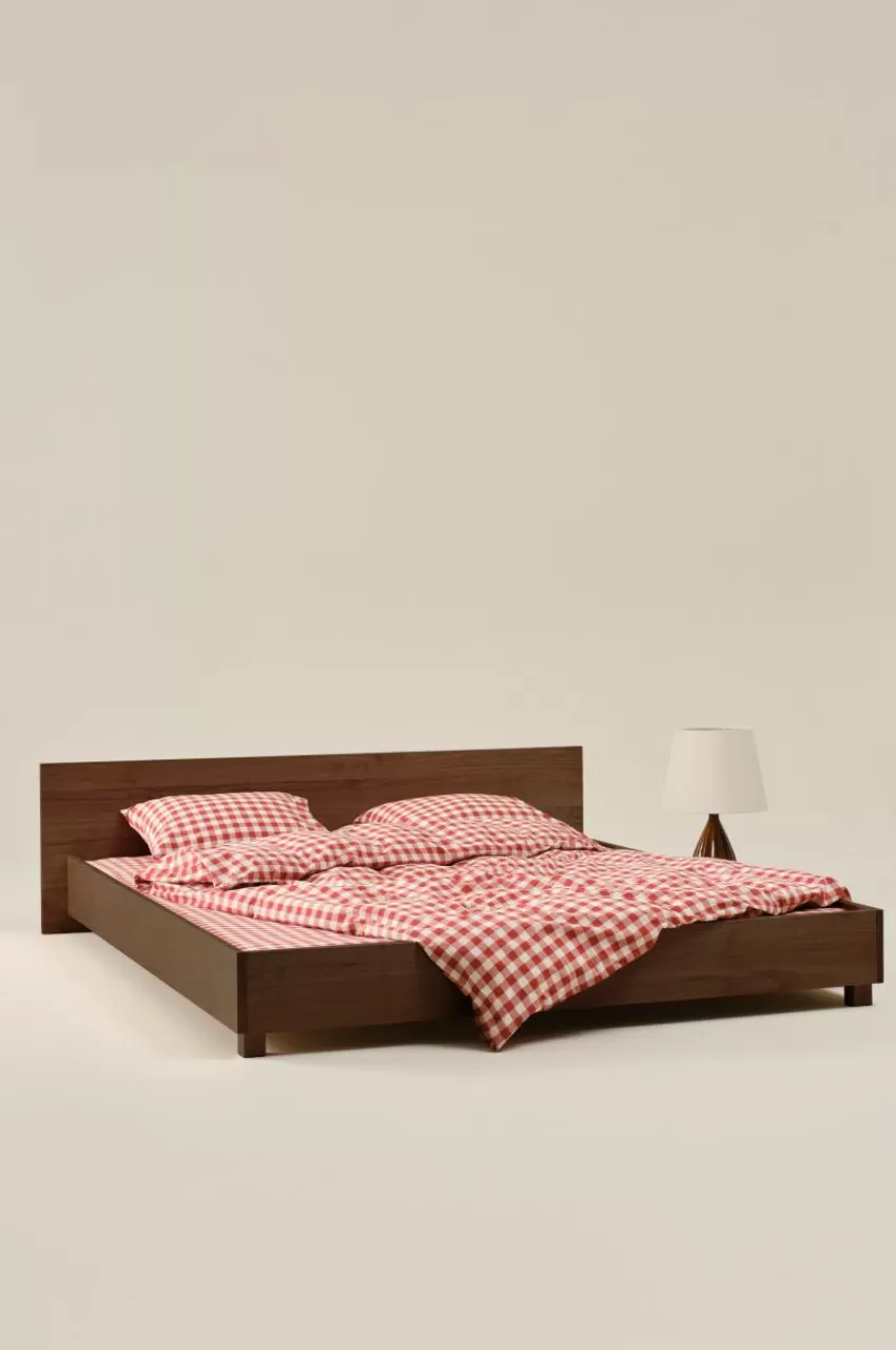 Sängramar*Jotex ALLERUM Sängram 160 Cm Valnöt