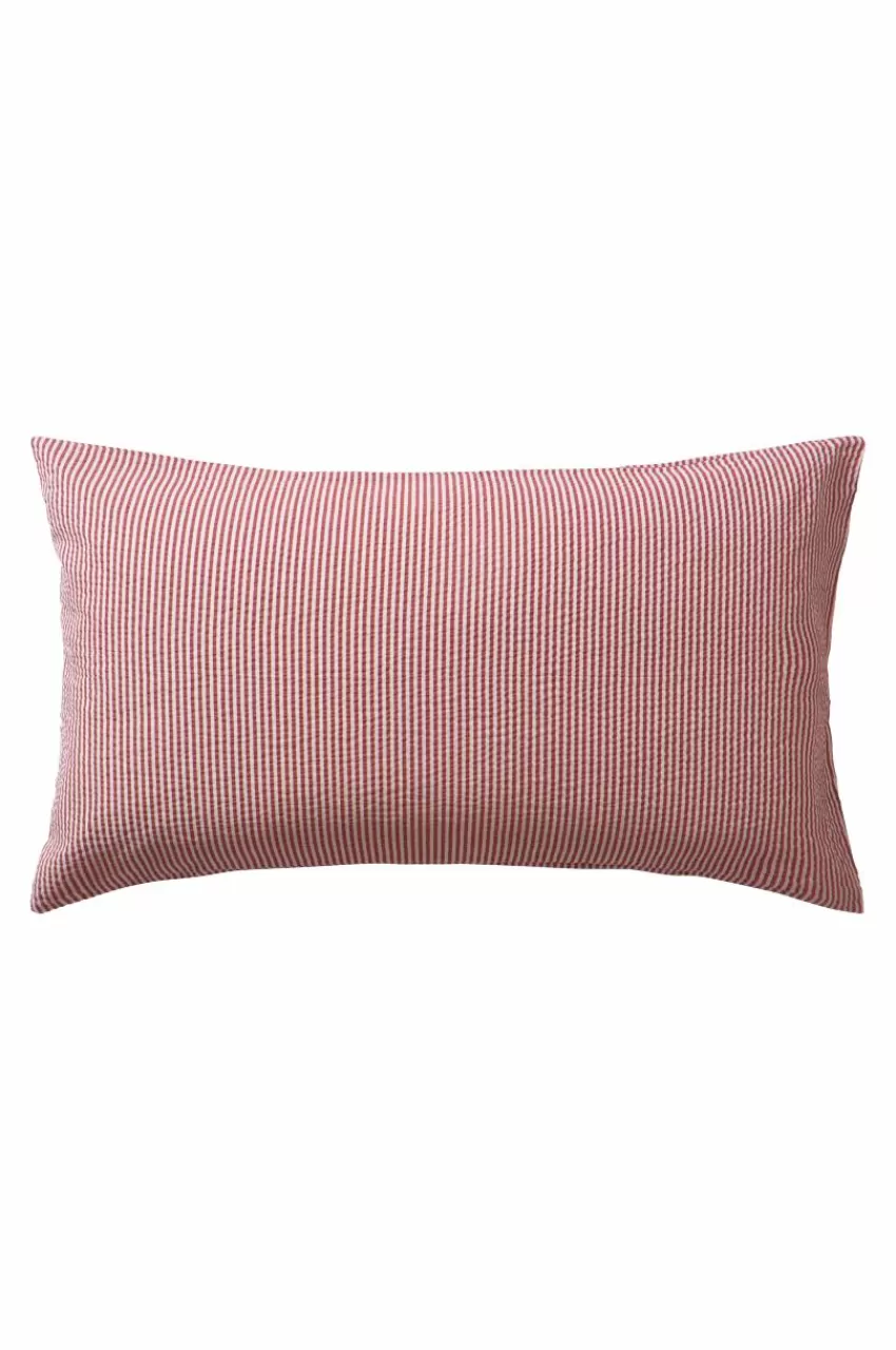 Örngott*Jotex ALMA örngott 50x90 Cm Röd/benvit