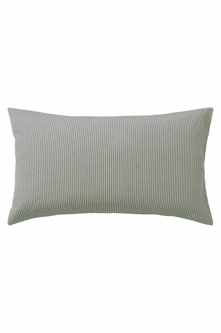 Örngott*Jotex ALMA örngott 50x90 Cm Grön/benvit