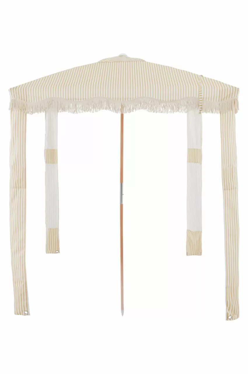 Parasoller & Pergola | Utemöbler*Jotex ALMEDA Strandtält Gul/Randig