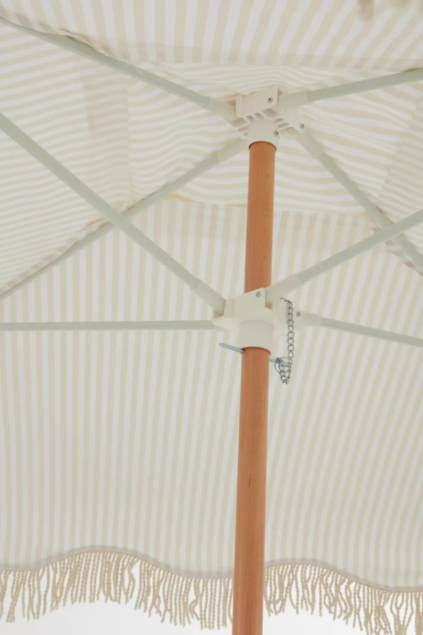 Parasoller & Pergola | Utemöbler*Jotex ALMEDA Strandtält Gul/Randig