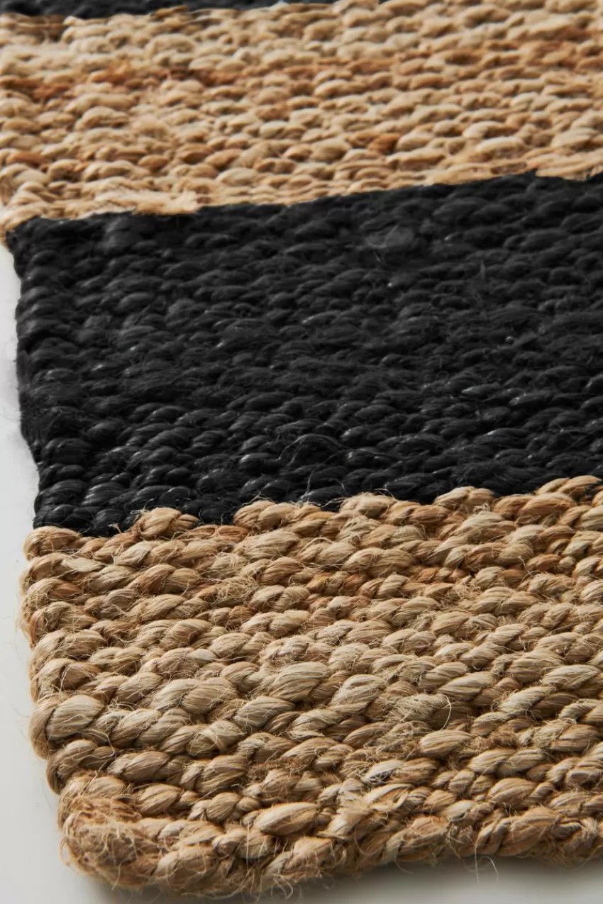 Jutemattor | Dörrmattor*Jotex ALMVIK Dörrmatta 60x90 Cm Natur/svart