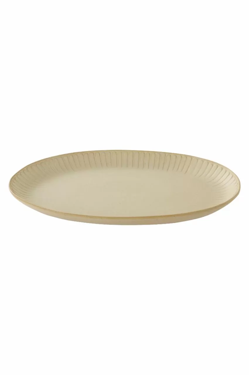 Brickor & Serveringsfat*Jotex ALVIA Serveringsfat 43x32 Cm Ljusbeige
