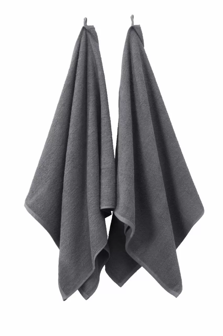 Badlakan*Jotex AMELIE Badhandduk 2-pack Grå