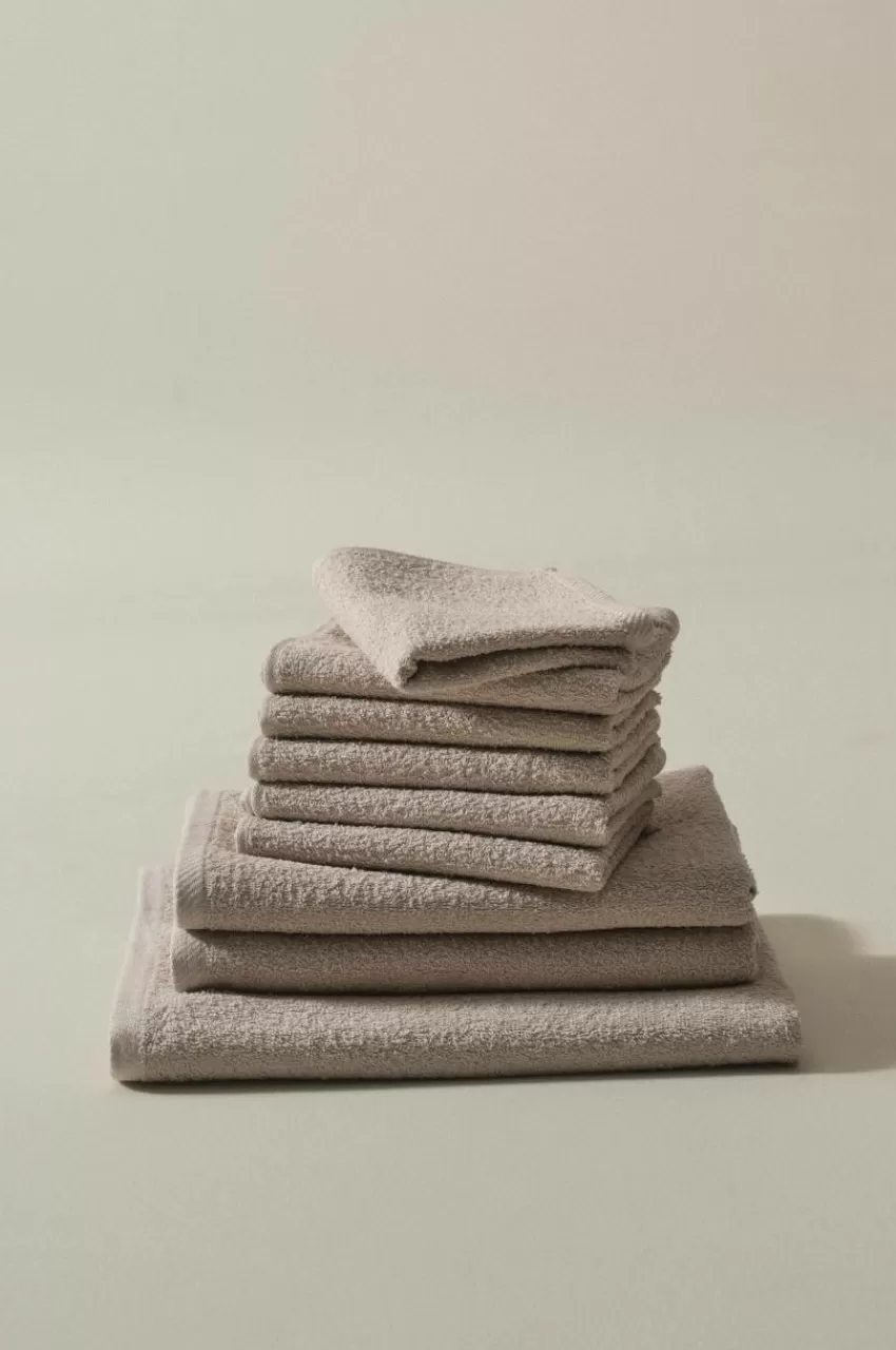 Handdukar | Handduksset*Jotex AMELIE Frottéset 9-pack Ljusbeige