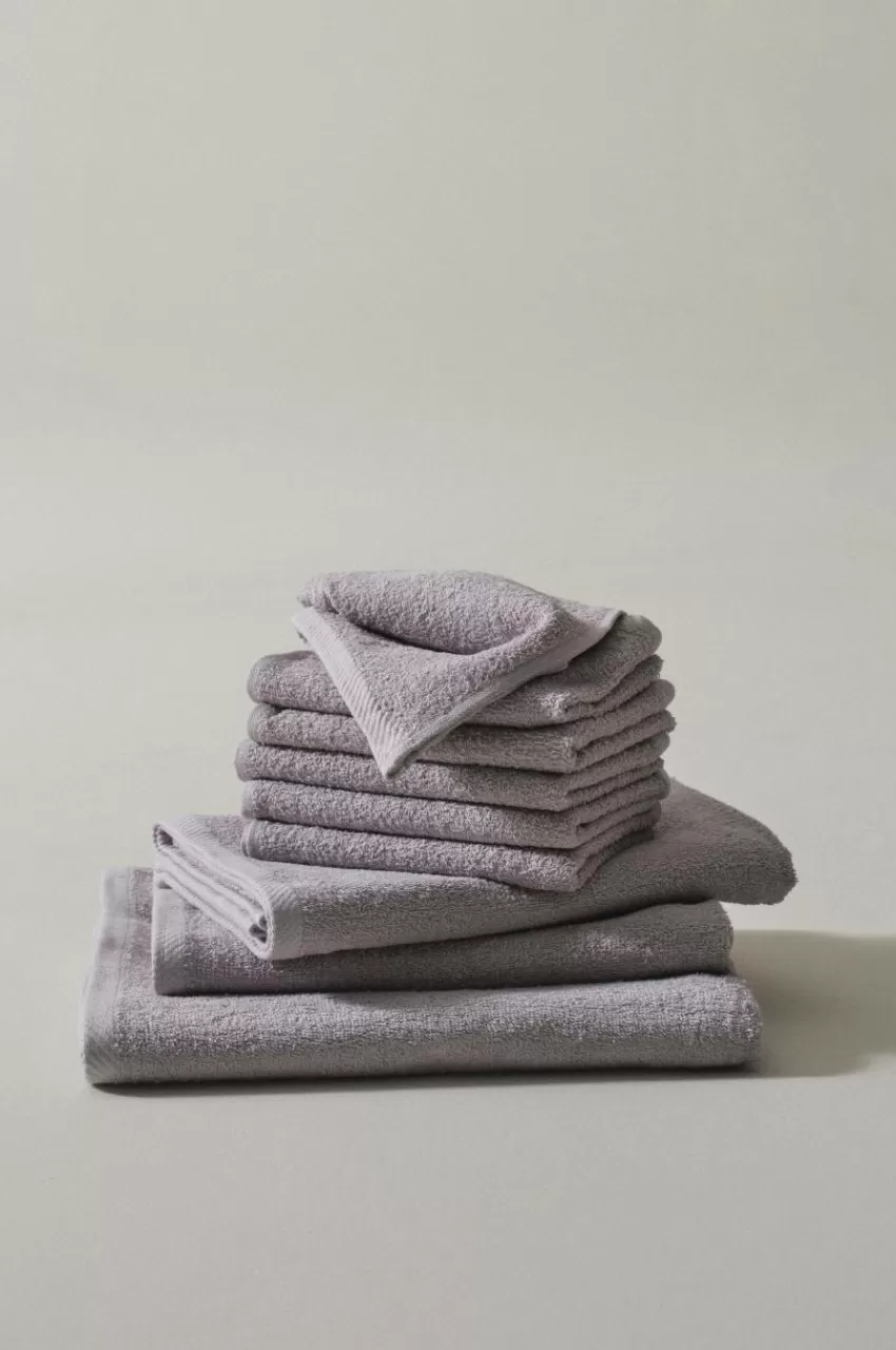 Handduksset | Handdukar*Jotex AMELIE Frottéset 9-pack Blek lavendel
