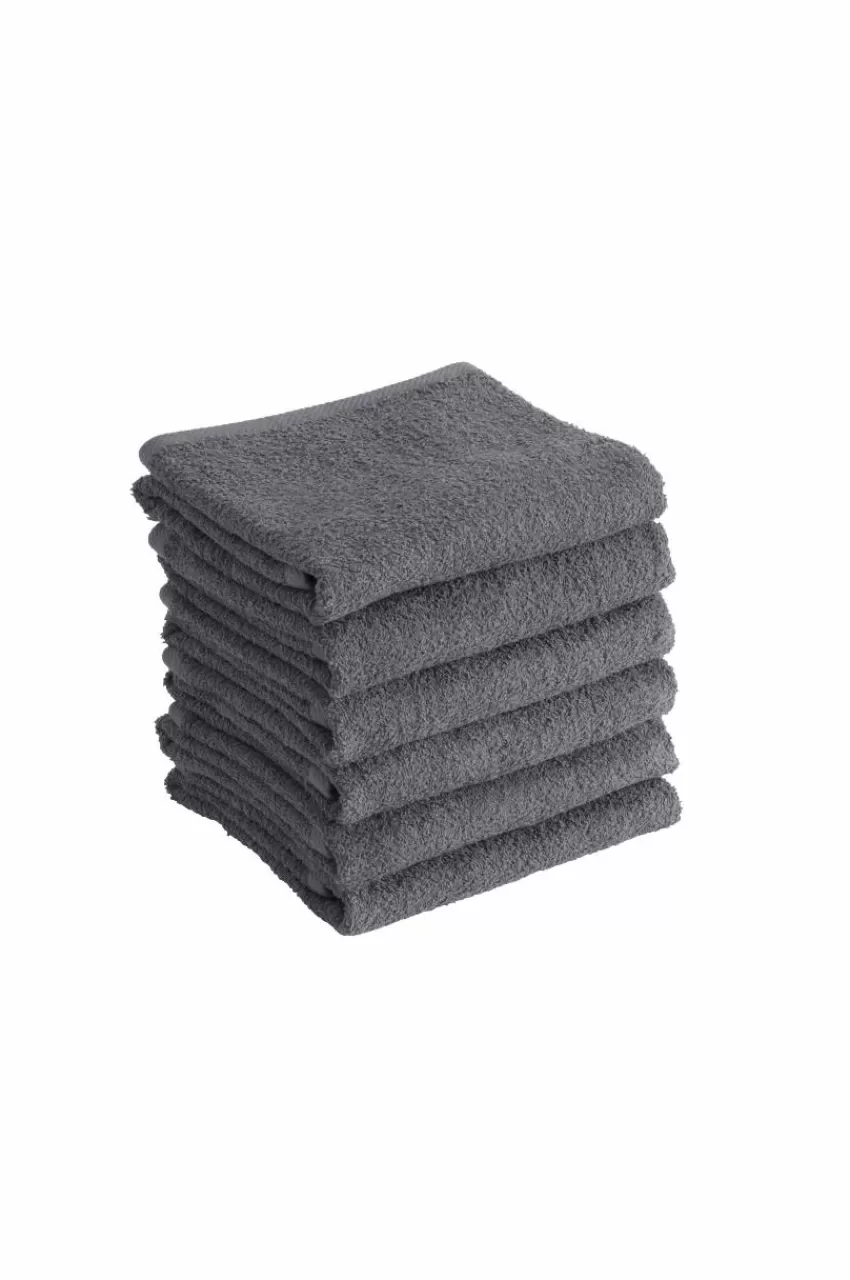 Handduksset | Handdukar*Jotex AMELIE Handduk 6-pack Grå