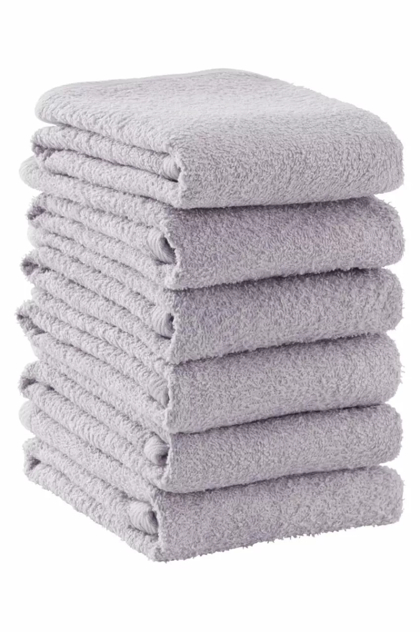 Handduksset | Handdukar*Jotex AMELIE Handduk 6-pack Blek lavendel