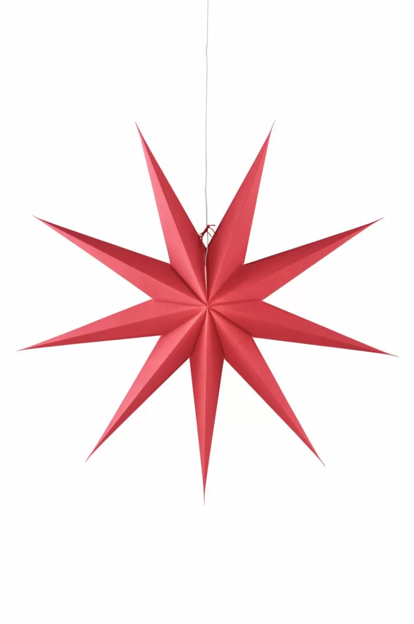 Julbelysning*Jotex ANDROMEDA Julstjärna ø 150 Cm Röd