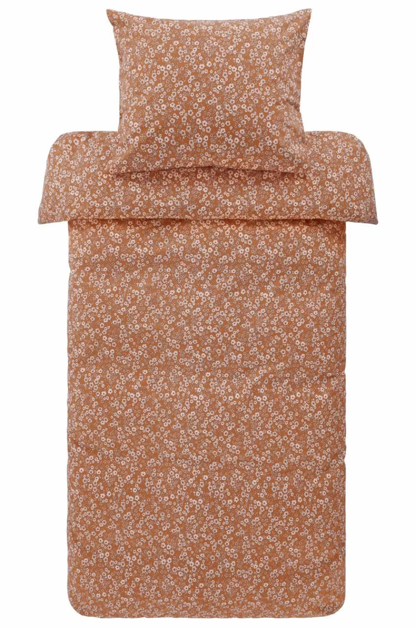 Påslakanset*Jotex ANEMONE Påslakanset Enkelsäng Rost