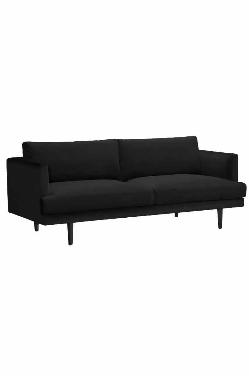 Soffor*Jotex ANTWERPEN Soffa 3-sits Svart