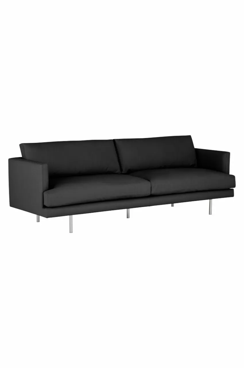 Soffor*Jotex ANTWERPEN Soffa 4-sits Svart