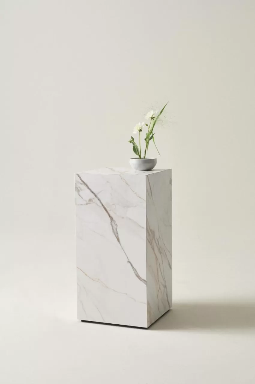 Bord*Jotex ANZIO Sidobord - Höjd 80 Cm Vit