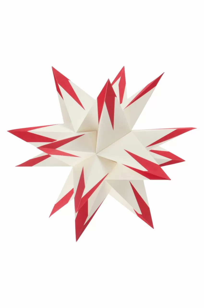 Julbelysning*Jotex APEX Julstjärna ø 60 Cm Vit/röd