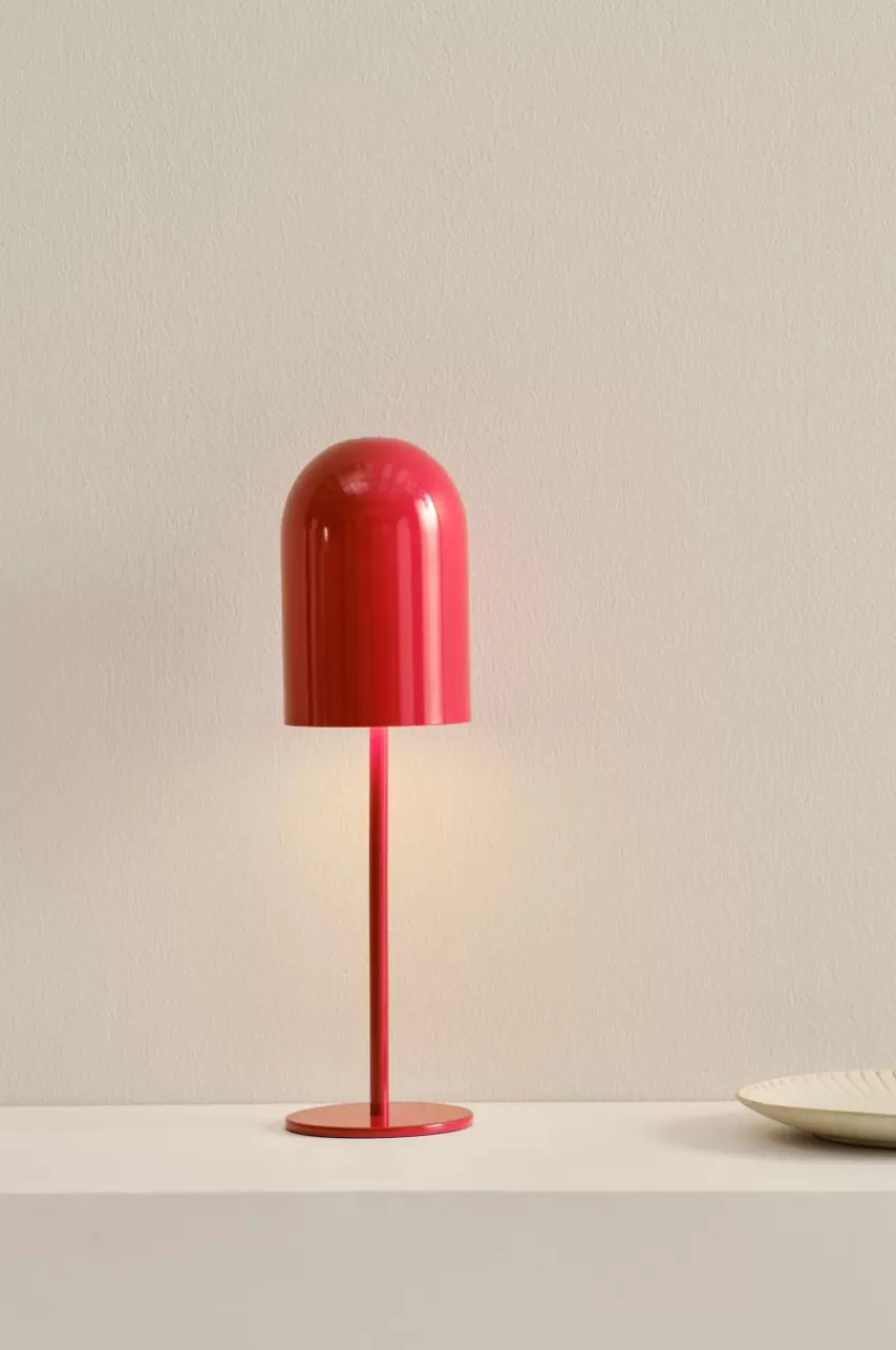 Bordslampor*Jotex ARA Bordslampa LED Portabel Röd
