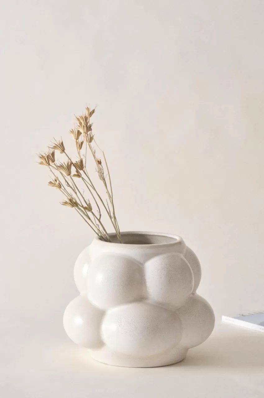 Vaser | Krukor*Jotex ASTI Vas/kruka - Höjd 25 Cm Naturvit