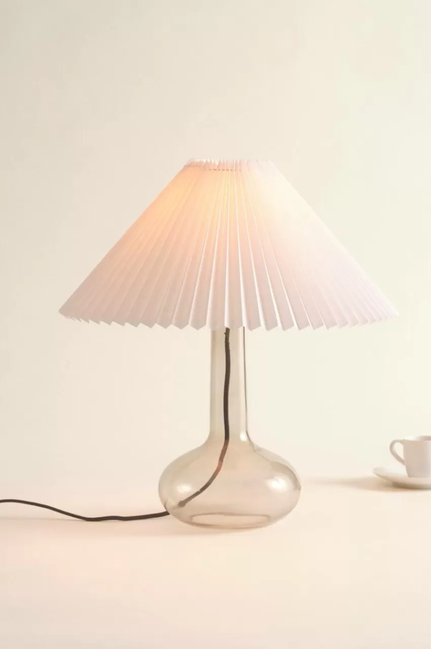Bordslampor*Jotex AUDREY Bordslampa Vit/rökfärgad