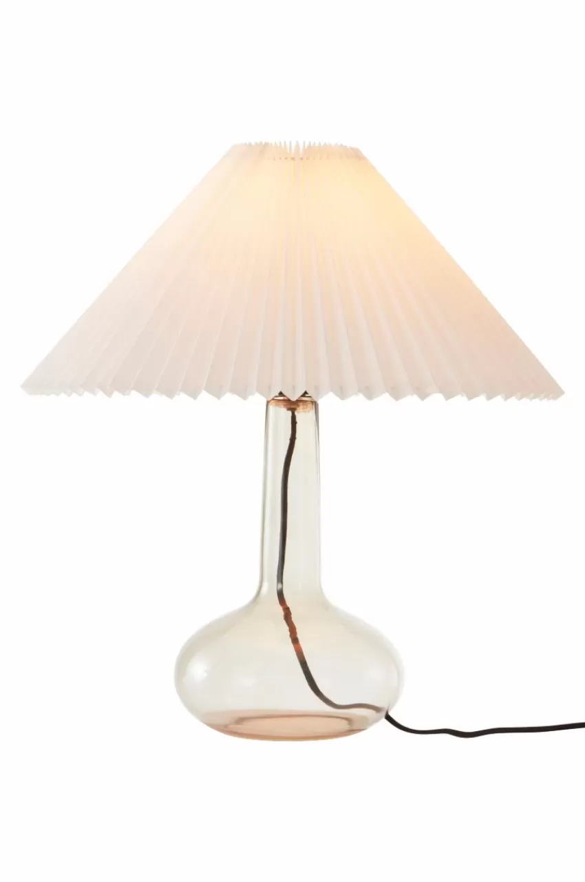 Bordslampor*Jotex AUDREY Bordslampa Vit/rökfärgad