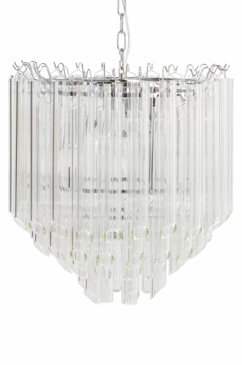Kristallkronor & Takkronor*Jotex AURO Takkrona Glas/krom