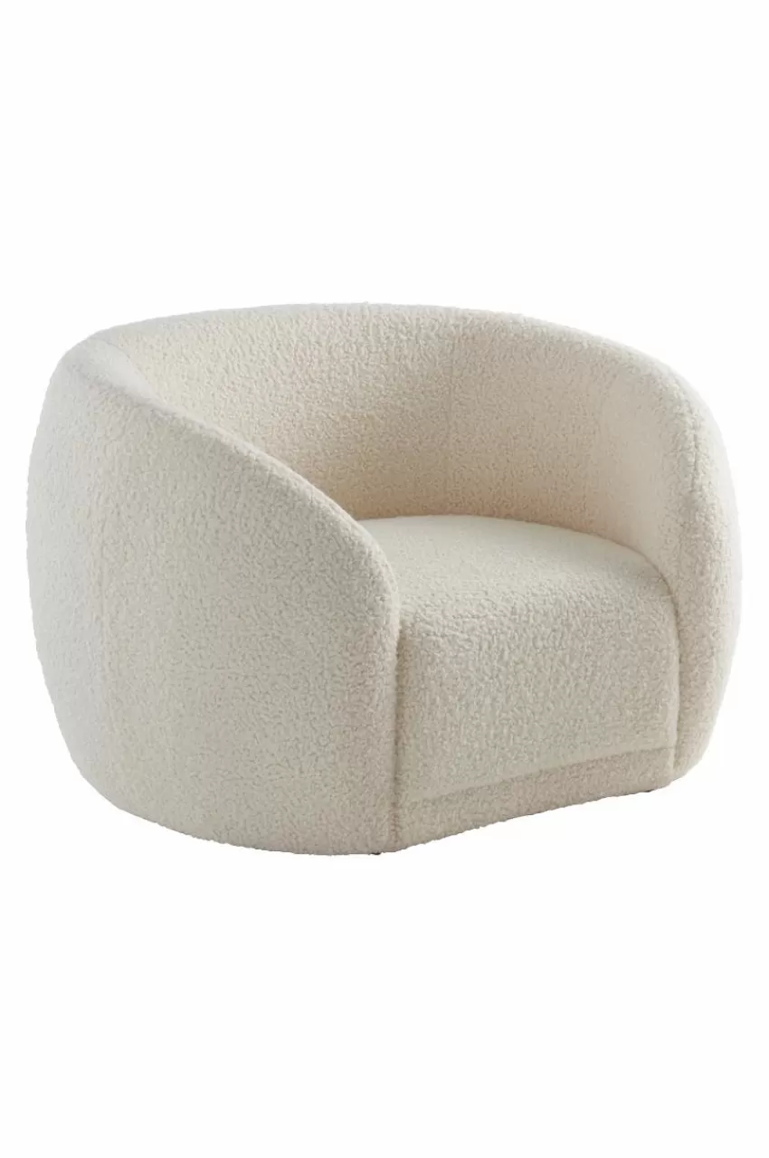 Fåtöljer*Jotex AUSTIN TEDDY Fåtölj Naturvit