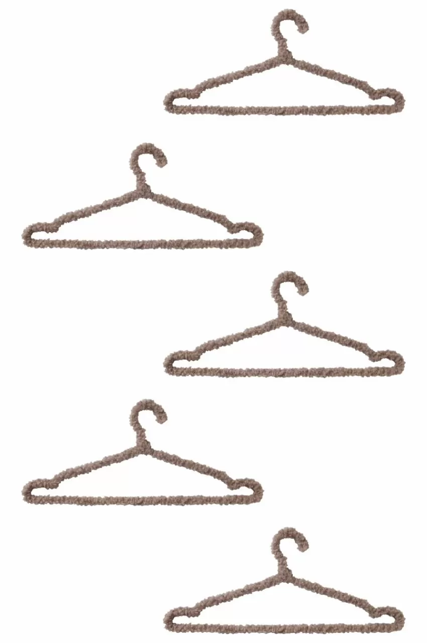 Hallmöbler | Förvaring*Jotex BABINE Galge 5-pack Brun