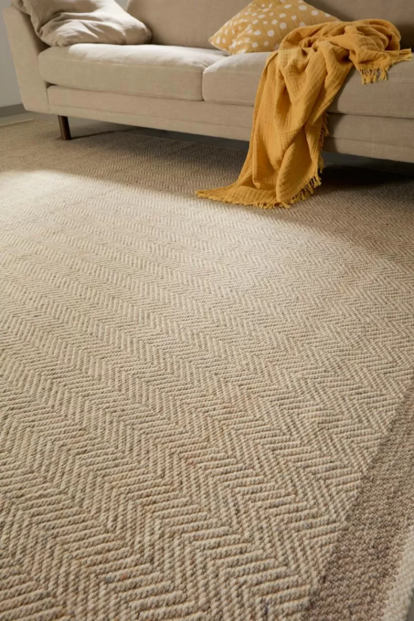 Ullmattor*Jotex BACCATA Ullmatta 200x300 Cm Fiskbensmönstrad
