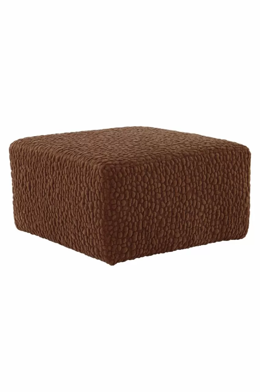 Barnmöbler | Barnmöbler Deal*Jotex BALTIMORE MINI Soffmodul Sittpuff 50x50 Cm Brun