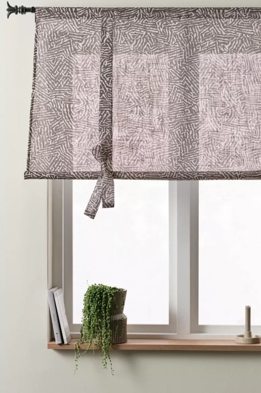 Hissgardiner*Jotex BARK Roll Up-gardin Svart