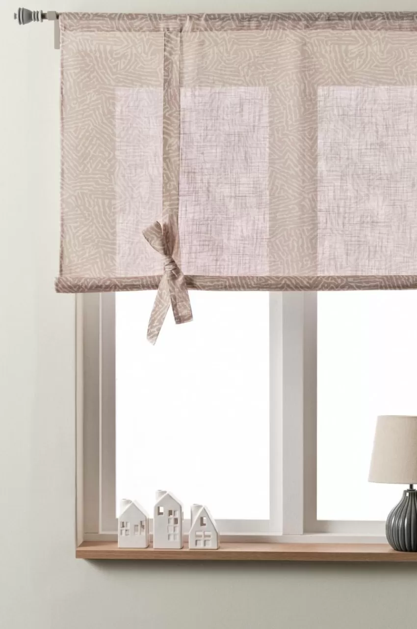 Hissgardiner*Jotex BARK Roll Up-gardin Beige