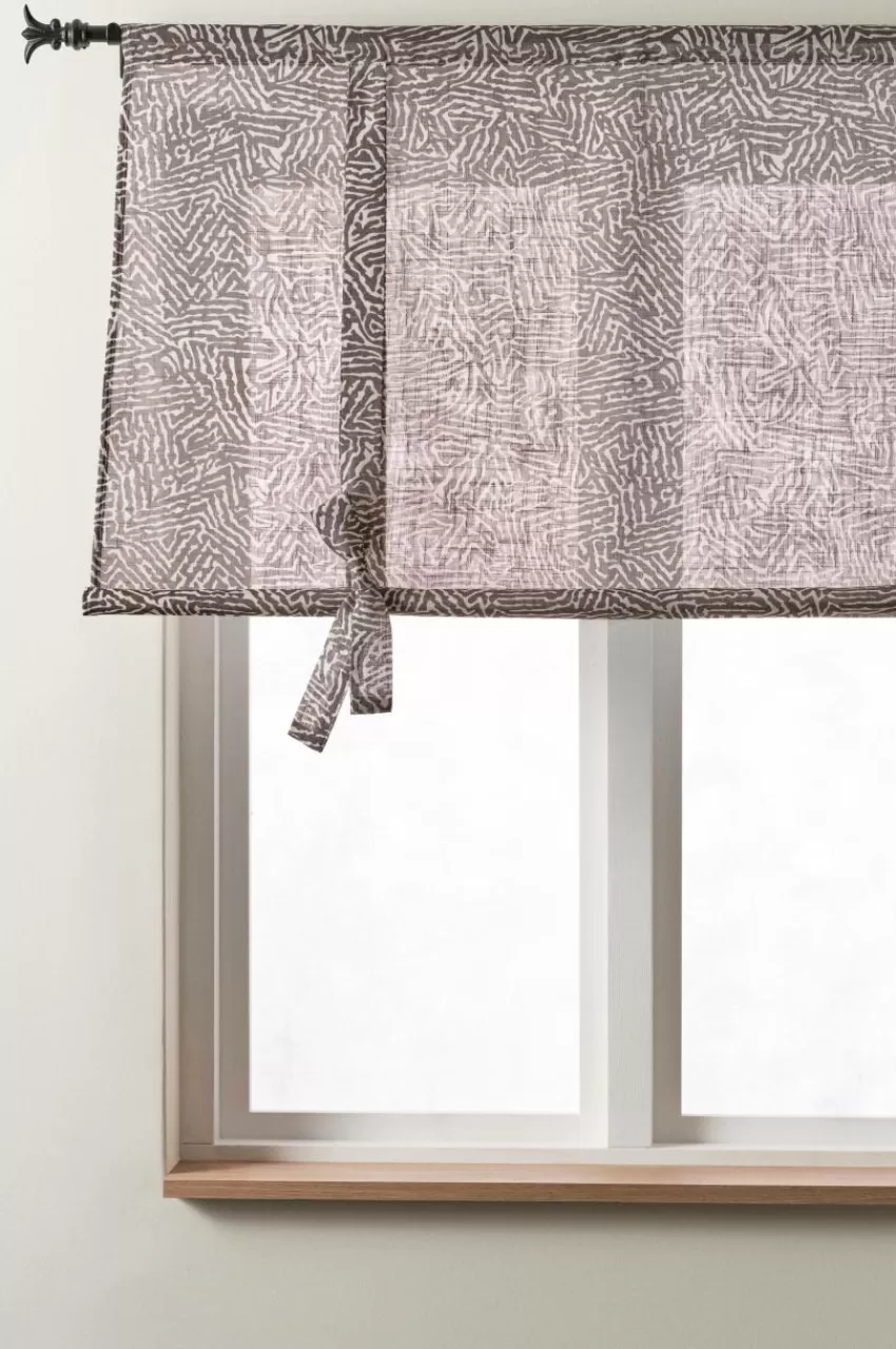 Hissgardiner*Jotex BARK Roll Up-gardin Svart