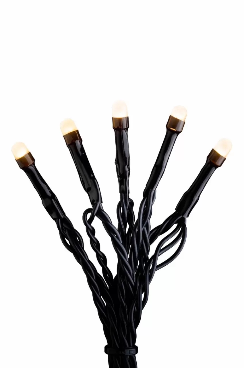 Utebelysning | Utebelysning*Jotex Batteridriven Slinga 200 LED Svart