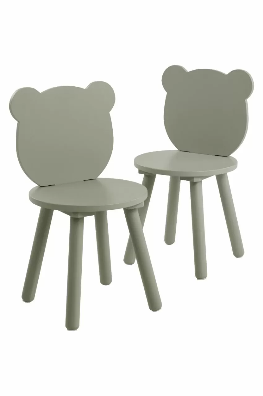 Barnmöbler | Barnmöbler Deal*Jotex BEARY Barnstol 2-pack Grön