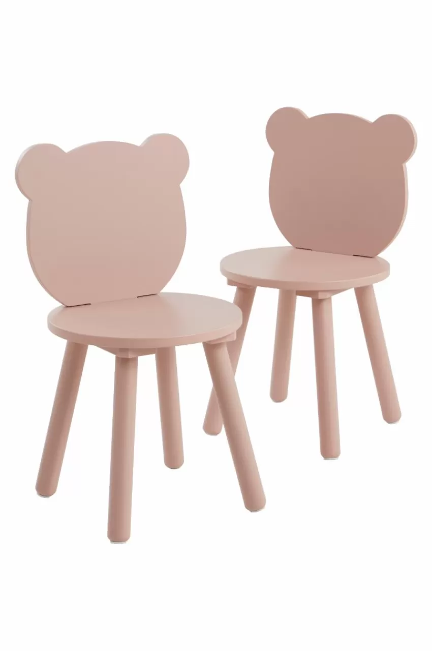 Barnmöbler | Barnmöbler Deal*Jotex BEARY Barnstol 2-pack Ljusrosa