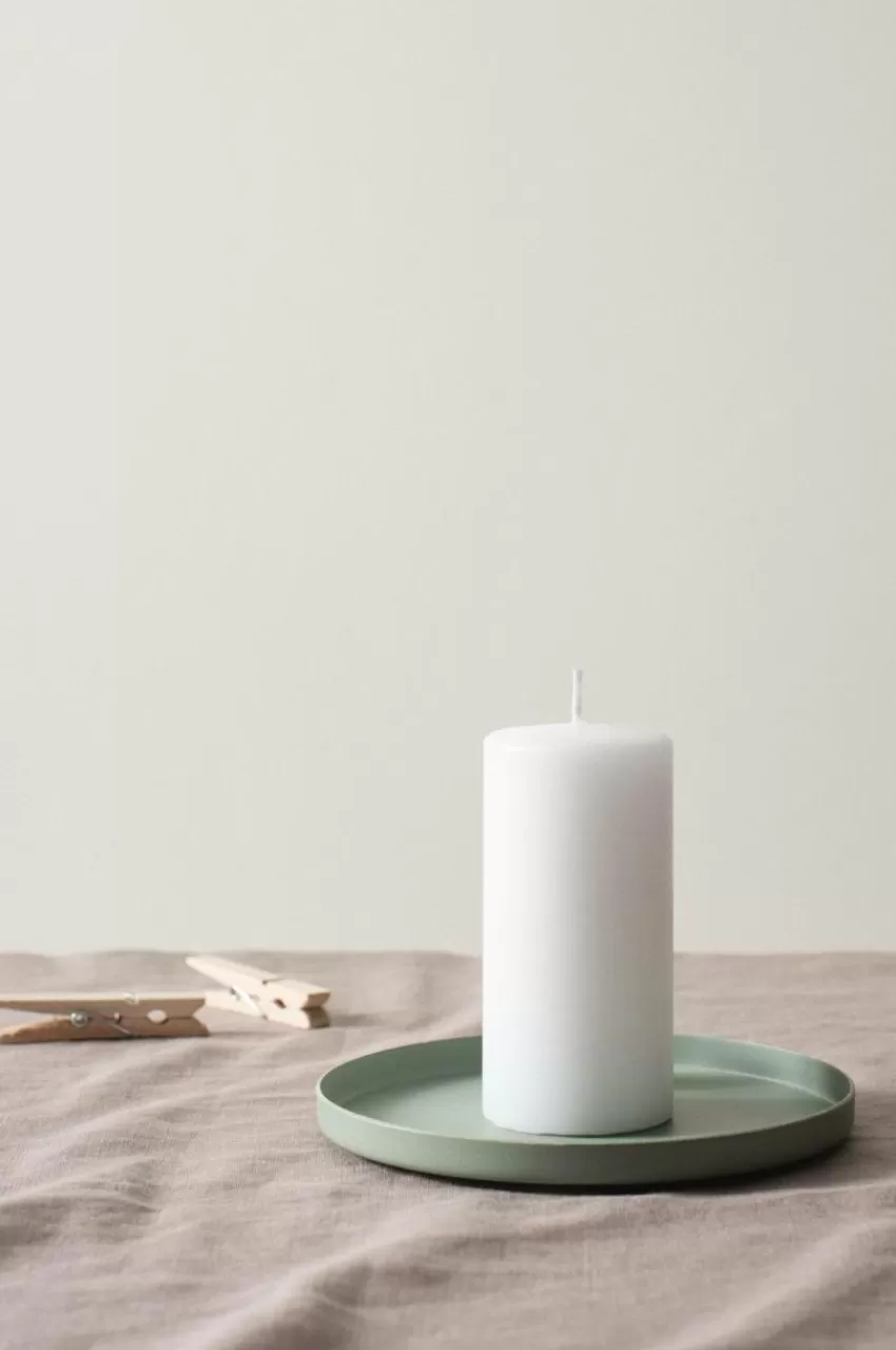 Ljus | Juldekoration*Jotex BECKY MATT Blockljus - Höjd 12 Cm Vit