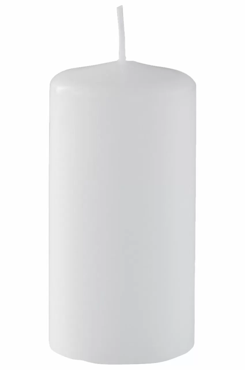 Ljus | Juldekoration*Jotex BECKY MATT Blockljus - Höjd 12 Cm Vit