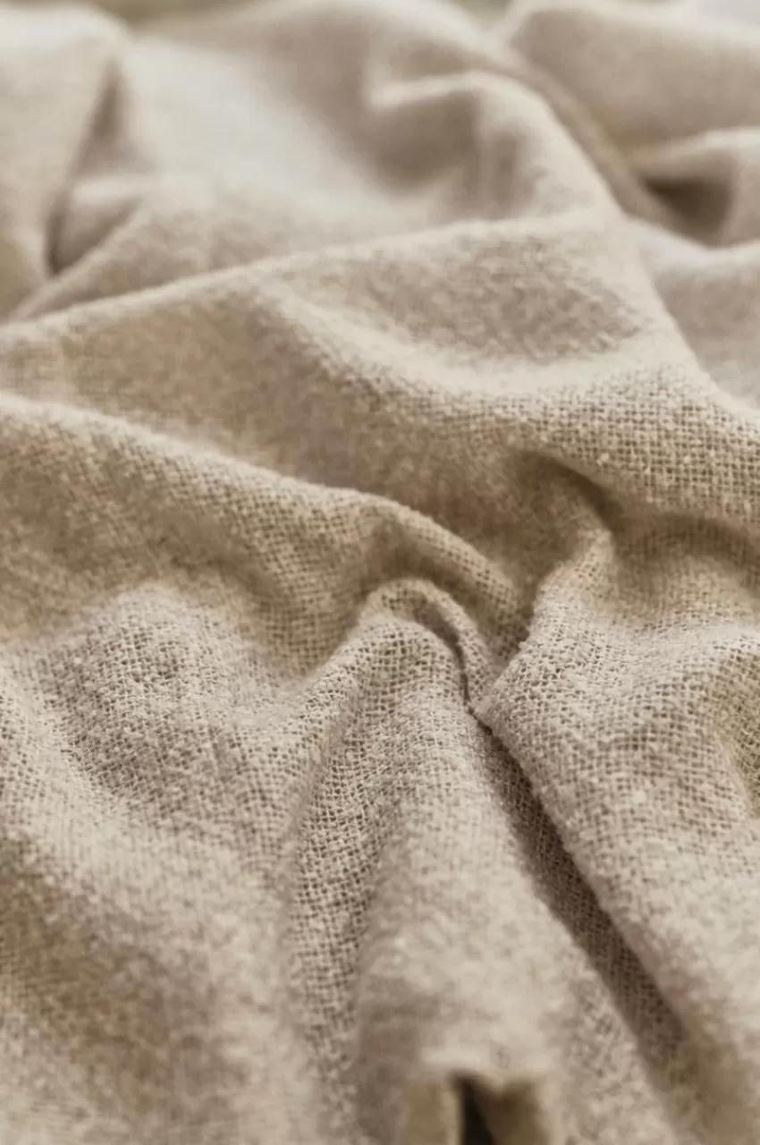 Gardinkappor*Jotex BELLA Cafégardin I Bouclé Linnebeige