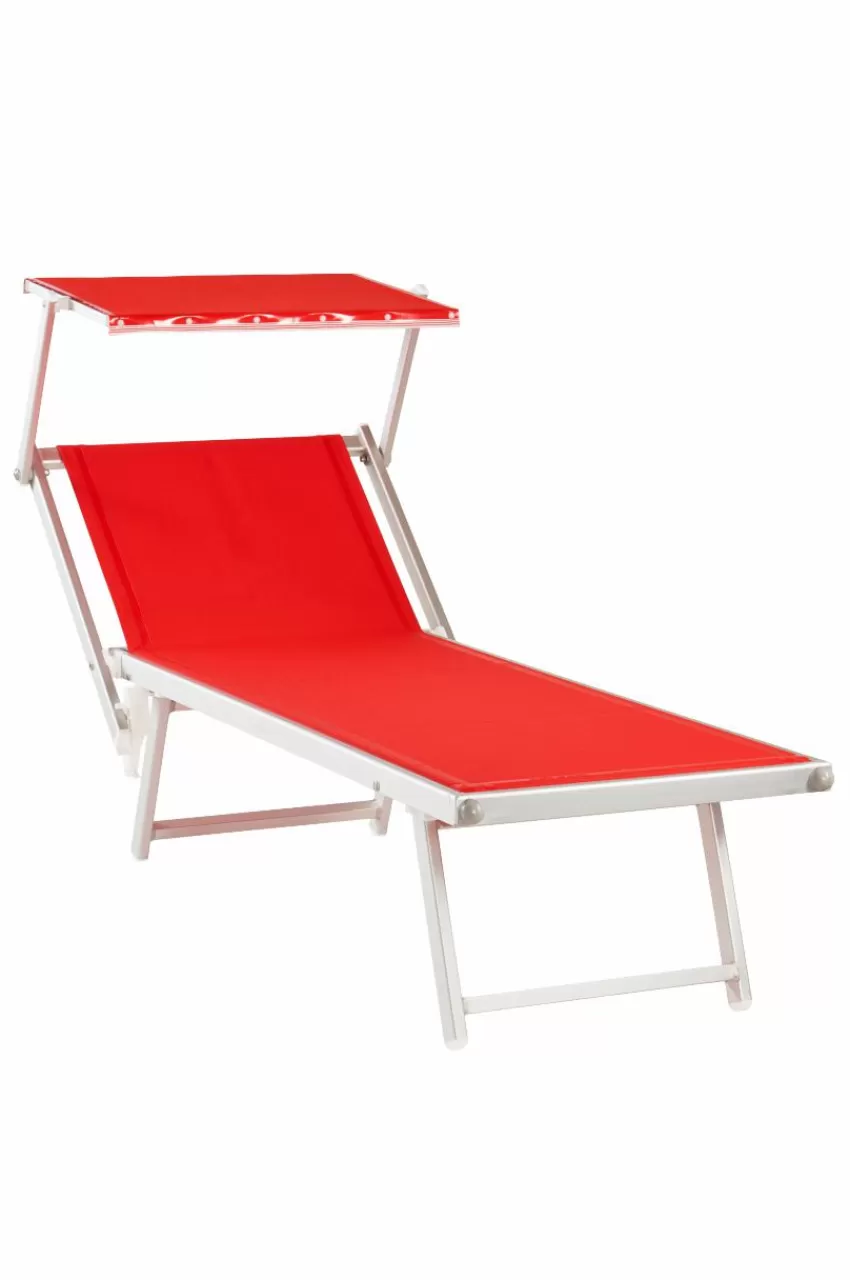 Solstolar & Solsängar | Utemöbler*Jotex BELLA Solsäng Röd